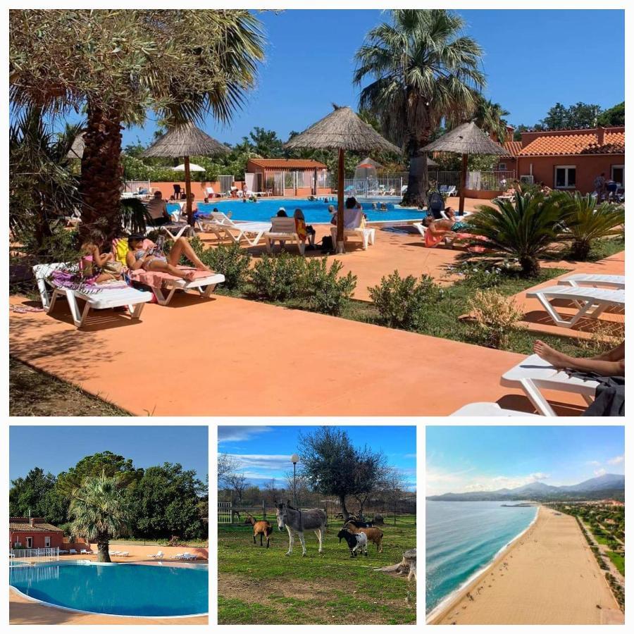 Camping Le Clos Du Thym Argelès-sur-Mer Eksteriør bilde